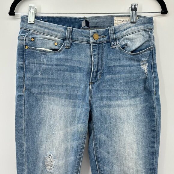 Banjara Worn Wash Ripped Distressed Ankle Jeans 25 - Picture 2 of 6